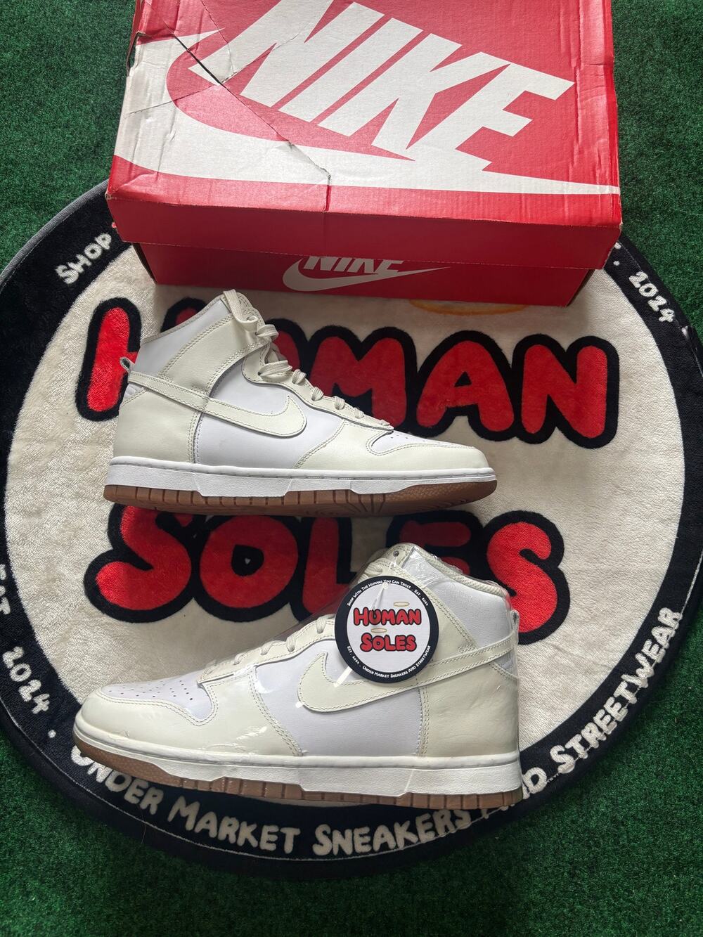 Nike Dunk High ‘Sail Gum’|Size 7M/8.5W
